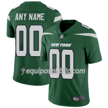 Camiseta Hombre NFL New York Jets Personalizar Verde Camiseta Hombre NFL New York Jets Personalizar Verde